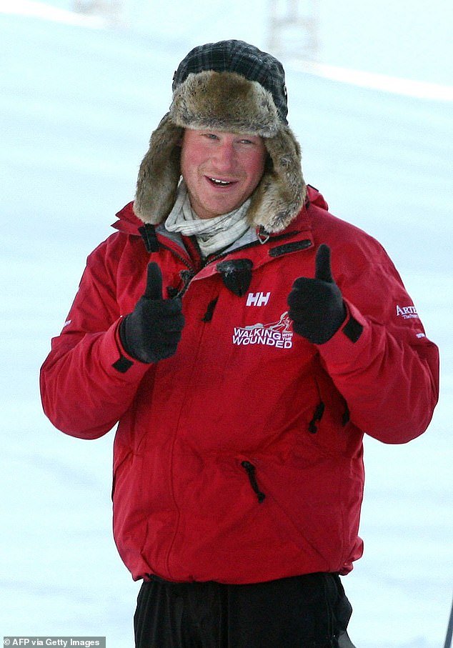 Prince Harry has left readers in shock after recounting how he applied an Elizabeth Arden cream used by his late mother to his frozen penis after his trip to the North Pole in 2011.