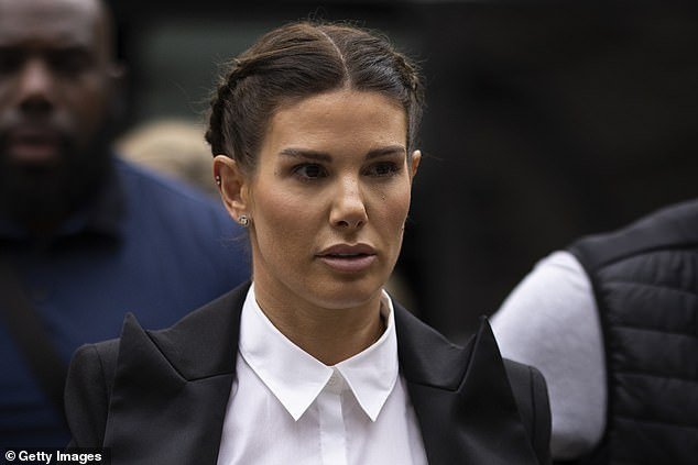 'That sounds familiar': Rebekah Vardy took a thinly veiled dig at Coleen Rooney while posting quotes from a court case on her Instagram story on Tuesday
