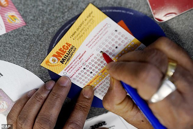 The US Mega Millions draw (pictured) has upped the ante with a whopping $1.5bn offer for Australians, and the country's lottery players have until 12:00pm AEDT on Wednesday to participate in the action.