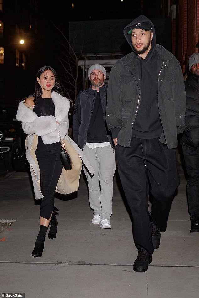 Ben has since been spotted on an apparent February date with Jason Momoa's ex-girlfriend Eiza, as the duo enjoyed dinner with friends in New York City.
