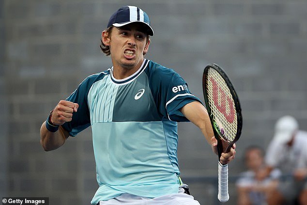 Tennis fans were surprised by the relentless performance of the talented young Aussie