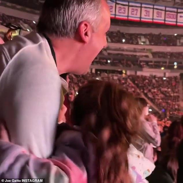 Significant date: The couple took their daughter to Imagine Dragons on Valentine's Day 2022