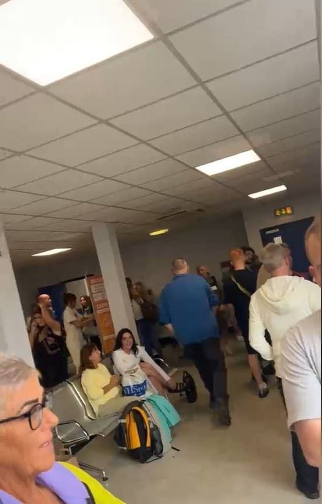Passengers had to wait for hours after being told to disembark from the EasyJet flight