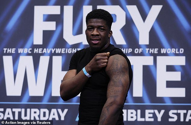 Adeleye (pictured) was not the one who started the fight against his upcoming opponent