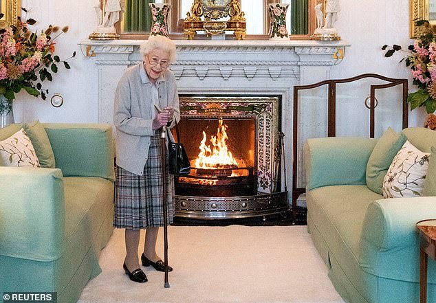 The Queen had welcomed Mrs Truss to Balmoral on 6 September to appoint her Prime Minister