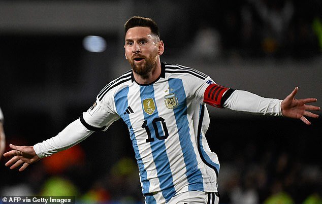 Lionel Messi scored his 104th goal for Argentina on Thursday night and won the match