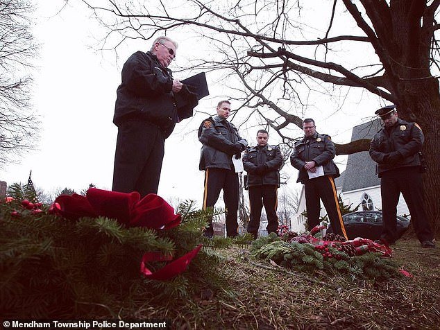 Every Christmas Eve the community gathered and held a service at the baby's grave