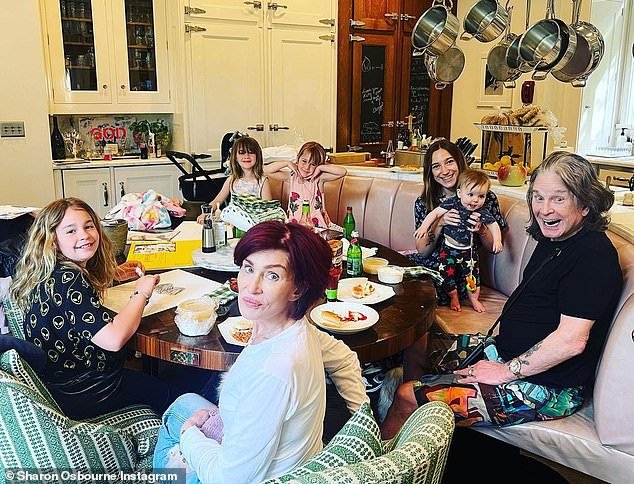 Bye LA!  The Osbournes are about to return as a family for a new podcast starting on Tuesday and as they prepared for it, the family sat down to plan their long-awaited move from the US, where they currently live, back to Britain to discuss.