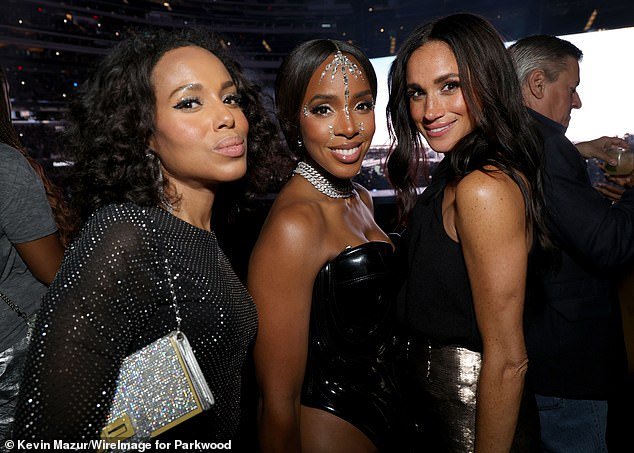 She recently attended Beyoncé's concert in LA where she partied with a host of stars.  She has been seen with Kerry Washington and Kelly Rowland on the show