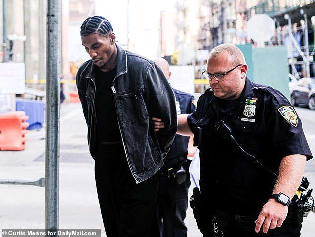 Porter was arrested earlier this week and arraigned in Manhattan Criminal Court