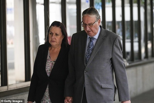 Letby's parents, Susan, 63, and John, 77, had been present every day of her trial but were not at her sentencing