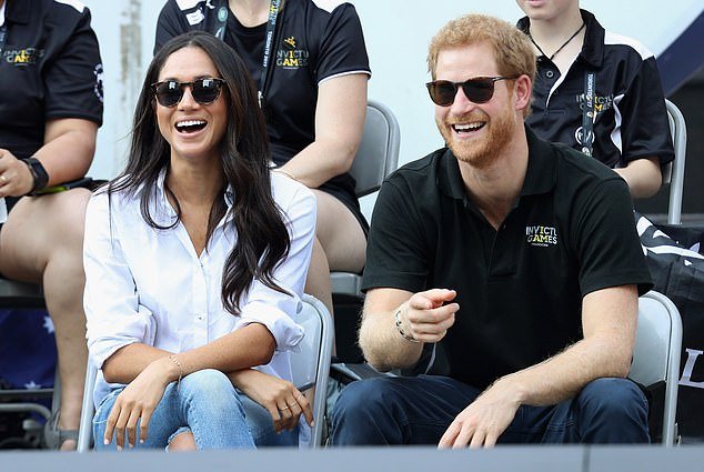 Fittingly, it was the 2017 Invictus Games where Meghan and Harry made their first ever public appearance (pictured).