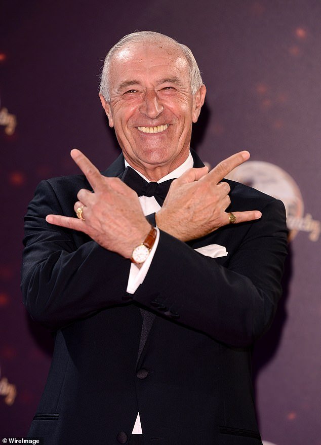 Tributes: Len Goodman was praised by the cast of Strictly Come Dancing during the launch show on Saturday evening