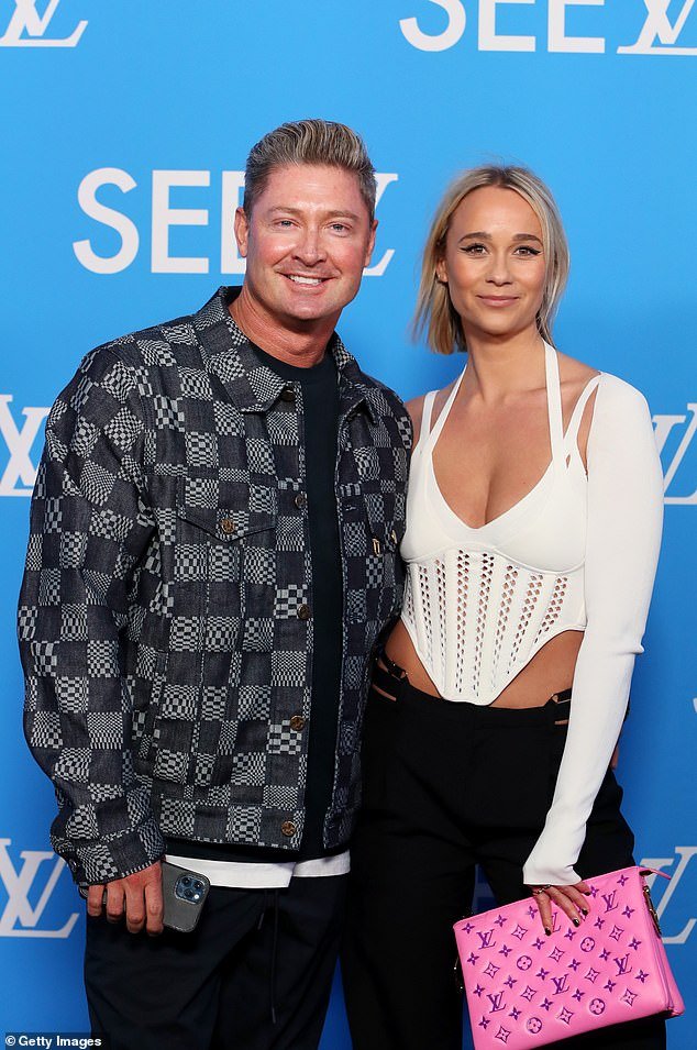 It comes after Kyly's former husband Michael Clarke (left) appears to reunite with his on-off girlfriend Jade Yarbrough (right)
