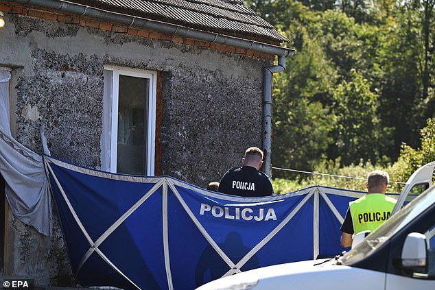 Police are still investigating the home to see if there are any more bodies hidden in the home
