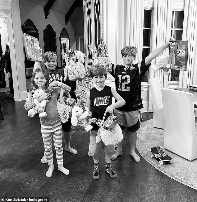 Their children: The couple shares four children: Kroy Jr., 12;  Kash, 11;  and twins Kaia and Kane, nine