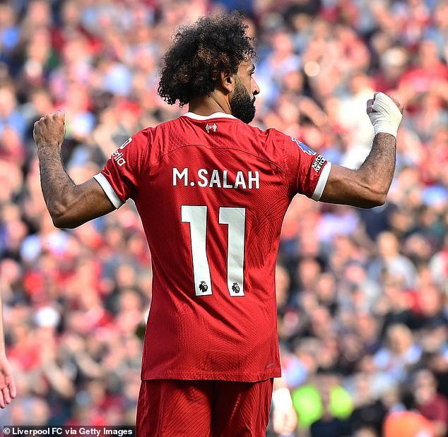 Salah is one of Liverpool's greatest players of all time, having scored 188 goals for the club