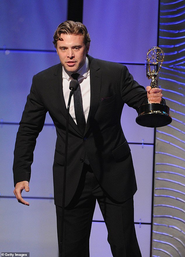 Successful: He received three Daytime Emmys for his role as Billy Abbott on The Young and the Restless;  Pictured at the 40th Annual Daytime Emmy Awards in 2013