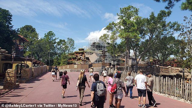 The rides gradually began to reopen, but by mid-afternoon FWC had yet to confirm they had captured the bear