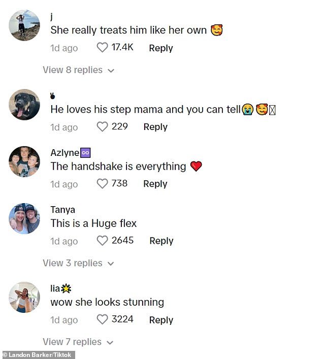 'This is a huge flex!'  In the comments, TikTok users marveled at 