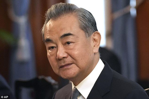 He was replaced by another career diplomat, Wang Yi (photo)