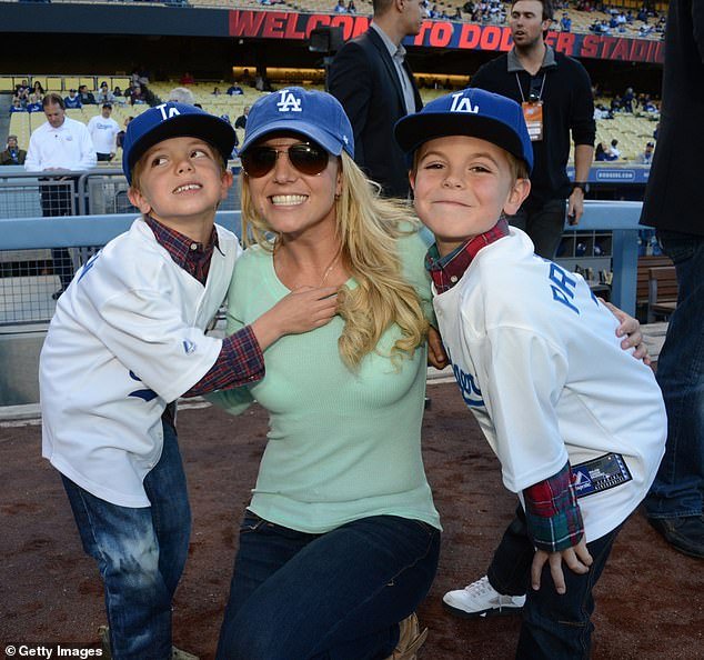Finances: Britney will soon be relieved of another financial burden: monthly child support payments for her soon-to-be 18-year-old son Sean (right), with 17-year-old Jayden (left) soon to follow.  She shares custody with ex-husband Kevin Federline