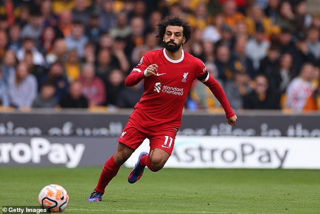 Mohammed Salah remains in the top ten, but has been overtaken by a Liverpool colleague