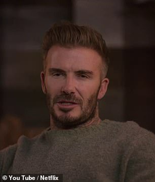 David Beckham in the trailer of his new Netflix documentary