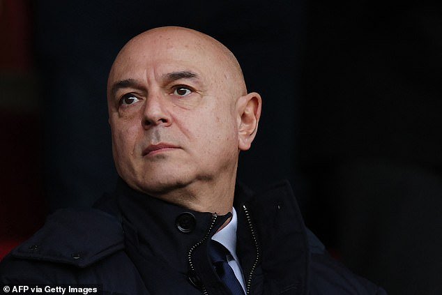 The Spurs chairman revealed the existence of the clause during the Tottenham fans' forum on Tuesday evening.