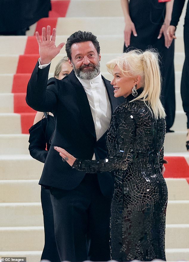 Body language expert Louise Mahler analyzed photos of the former couple at the Met Gala in May and said Hugh had 