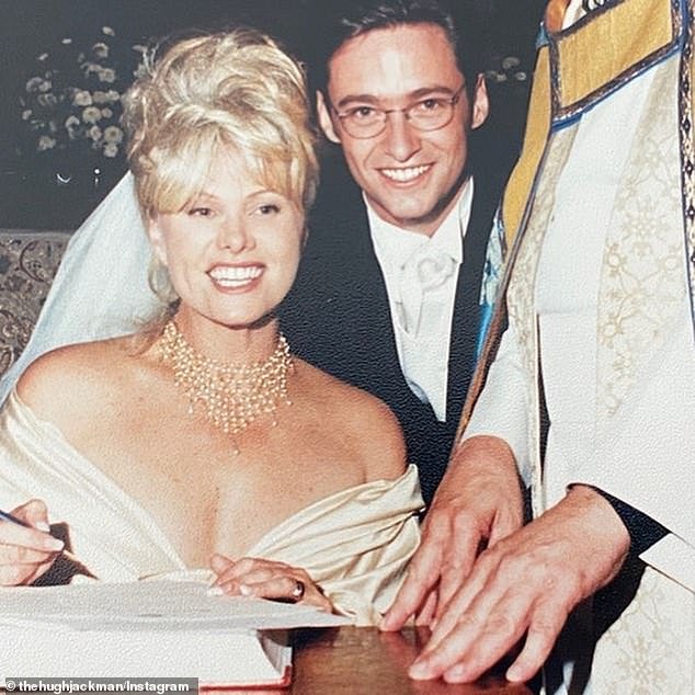 It was only weeks after they started dating that Hugh asked Deborra-Lee to marry him, and the couple married in 1996.