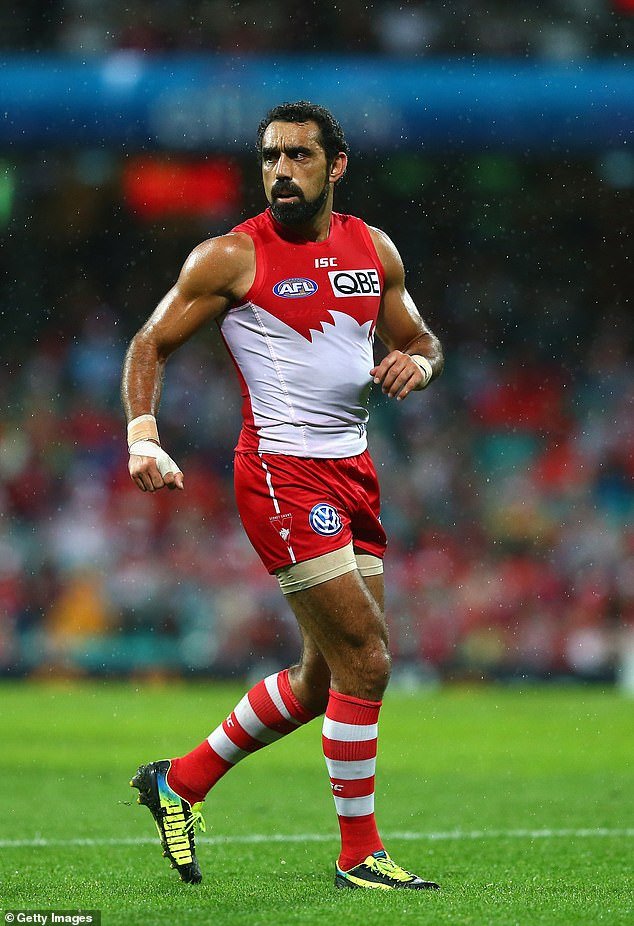 Adam Goodes was booed by fans weeks before making the now famous 'throwing spear' move