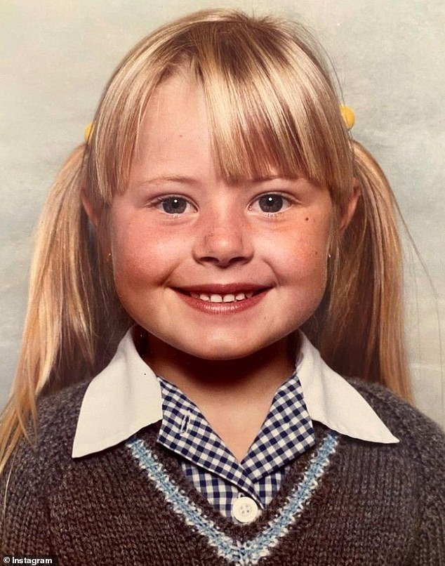 Madeleine West (above as a child) was abused by a 