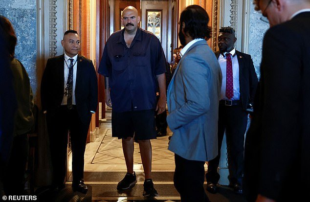 Pennsylvania Democrat John Fetterman challenged the House to pass a spending bill by promising he would sue if they prevented a government shutdown