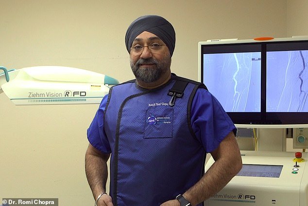 Chopra has been an endovascular surgeon for about 30 years