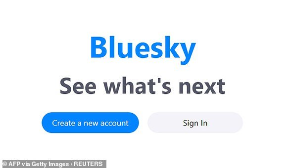 Thriving: Social media site Bluesky collected.