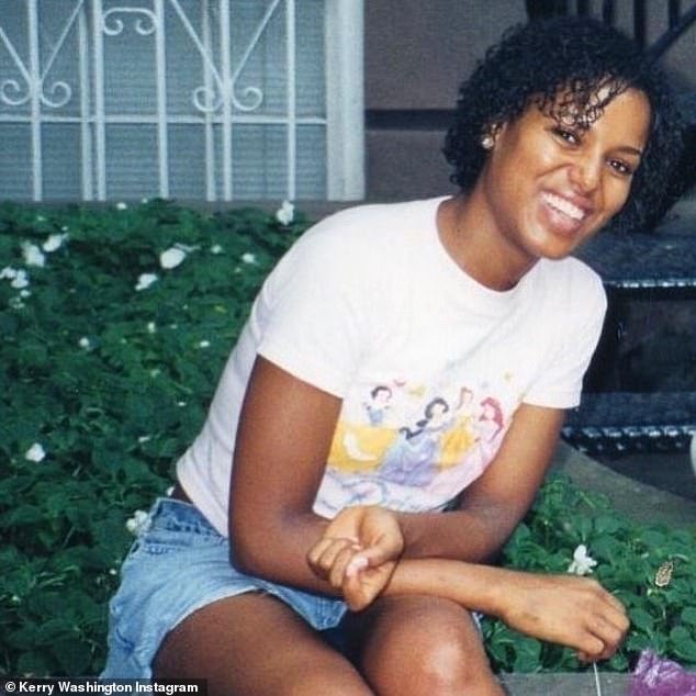 Seen at university: The actress, now 46, revealed she fell into a cycle of 'binge eating and endless exercise' as she struggled to maintain a 'perfect' image in an emotional interview with Robin Roberts for a special broadcast of 20/20 on Sunday