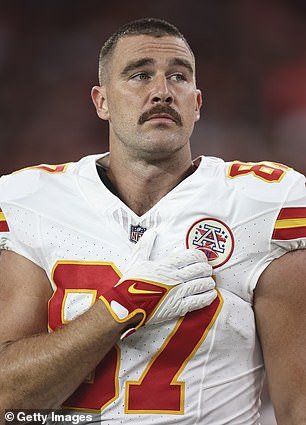 Philadelphia Eagles star Jason has claimed that the dating rumors surrounding Taylor and his Kansas City Chiefs tight end brother Travis (pictured) are true