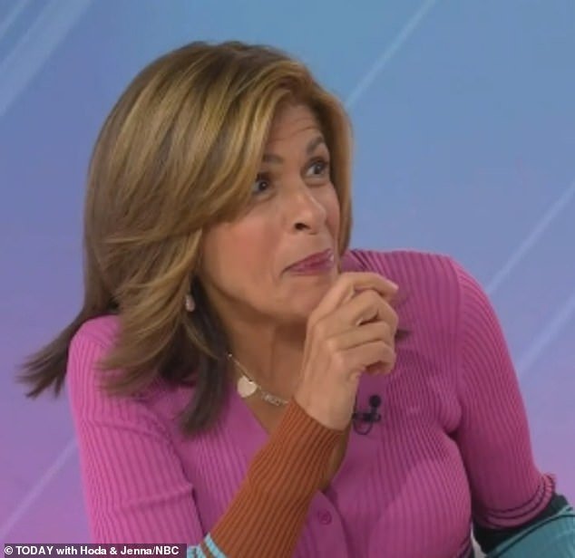 Hoda Kotb was stunned by her co-host's tattoo admission during Thursday's Today show