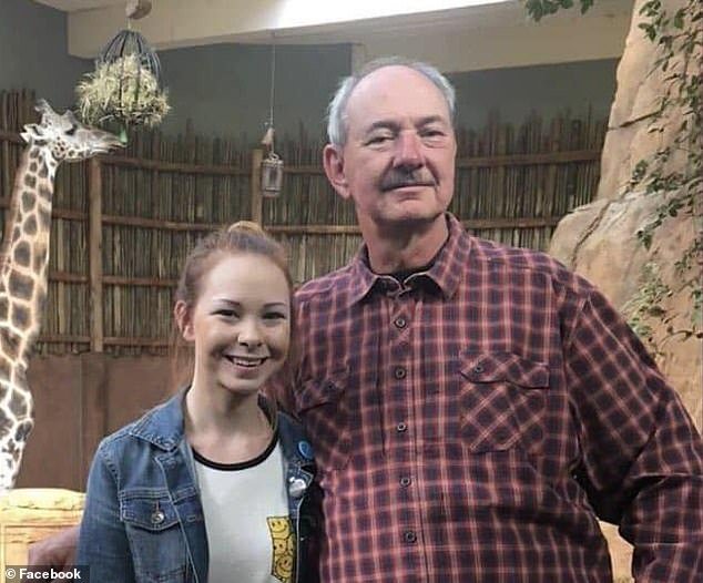 At a news conference Tuesday, Taylor Probst (left) described her father (right) – known to loved ones as “Andy” – as a man of honor and integrity who spent more than 35 years in law enforcement.