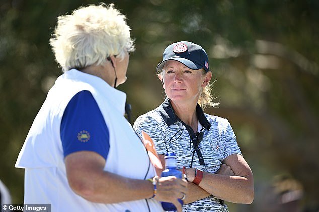 US captain Stacy Lewis insisted they were in a 'good place' going into action on Sunday