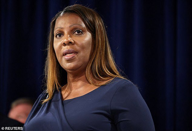 Trump has repeatedly attacked Letitia James, New York's secretary of state, accusing her of bias against him