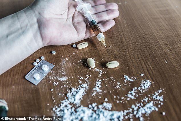 Nitazenes are available in powder, tablet and liquid form and can be injected, swallowed, placed under the tongue, snorted and vaporized.  In the photo: opioids