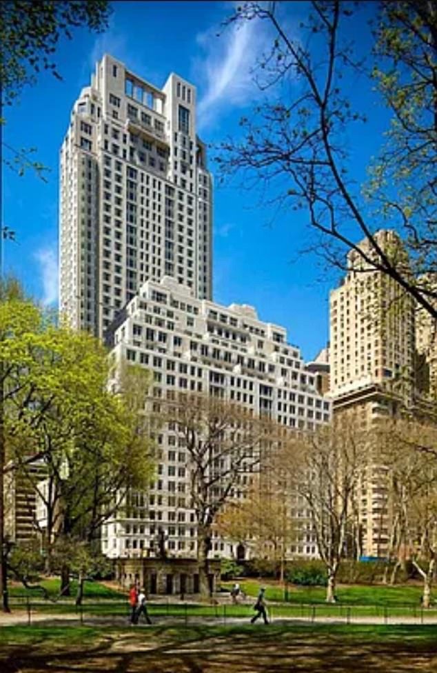 The building at 15 Central Park West is considered one of Manhattan's wealthiest addresses