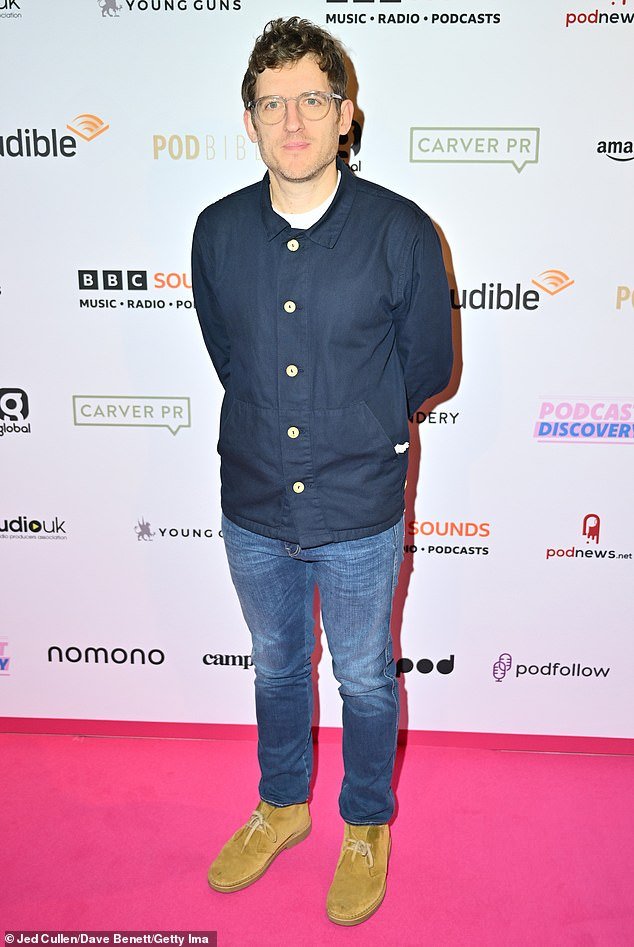 Guest list: Elis James, known for his BBC Radio 5 Live podcast, was on hand for the evening