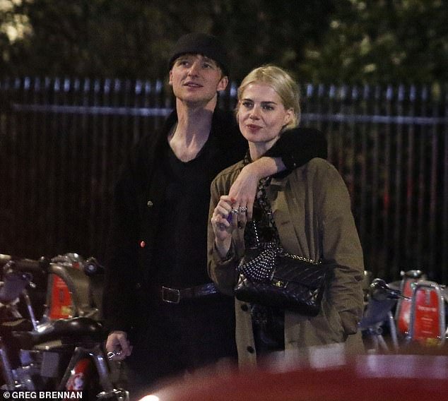 Smiling: The couple appeared in good spirits as they headed home after attending Helen Mirren's Q&A at The Picture House in Piccadilly