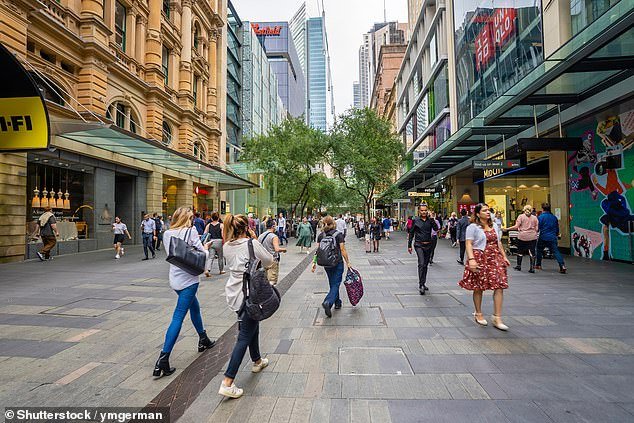 Most retailers, like those at Pitt Street Mall, cannot open until 1 p.m. on Anazac Day each year