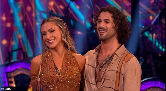 High praise: After their performance Anton.  said he thought Zara would be a 'candidate' if she married all together and Craig said she had 'lots of potential'