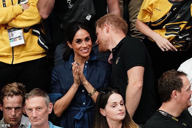 How refreshing it was to see Meghan in Dusseldorf with Harry at the Invictus Games, his wonderful sporting competition for wounded veterans of the armed forces