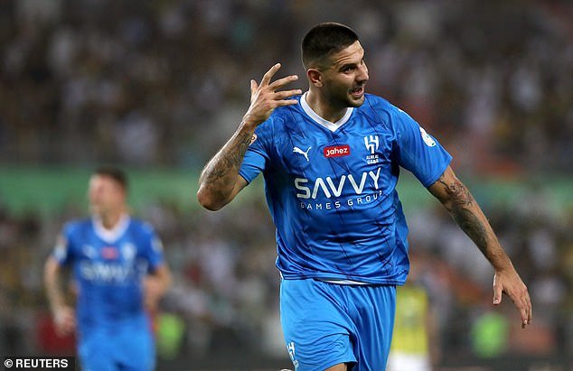 Aleksandar Mitrovic scored a hat-trick on Friday as Al-Hilal came back from behind to beat Al-Ittihad 4-3